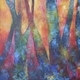 BLAZING FOREST, Acrylic